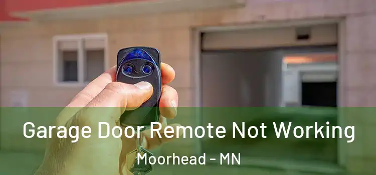  Garage Door Remote Not Working Moorhead - MN