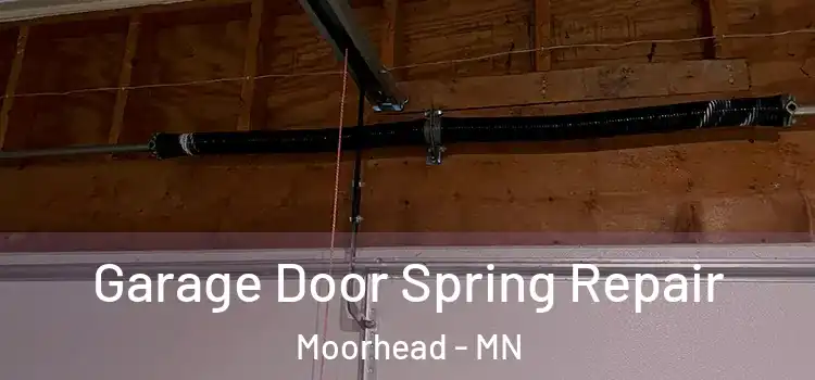  Garage Door Spring Repair Moorhead - MN