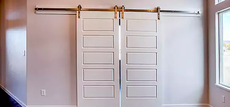 Glass Barn Door with Installation Hardware Kit Moorhead